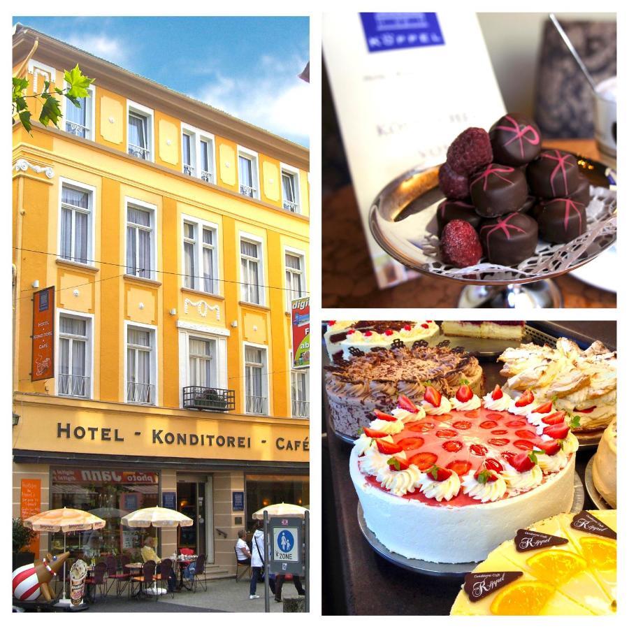 Hotel Cafe Konditorei Koeppel บิงเงนอัมไรน์ ภายนอก รูปภาพ